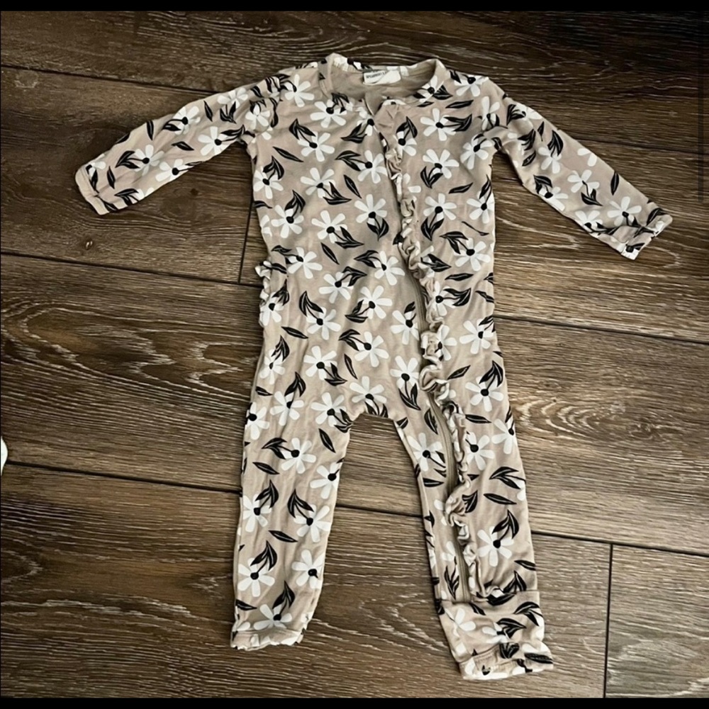 Spearmint onesie